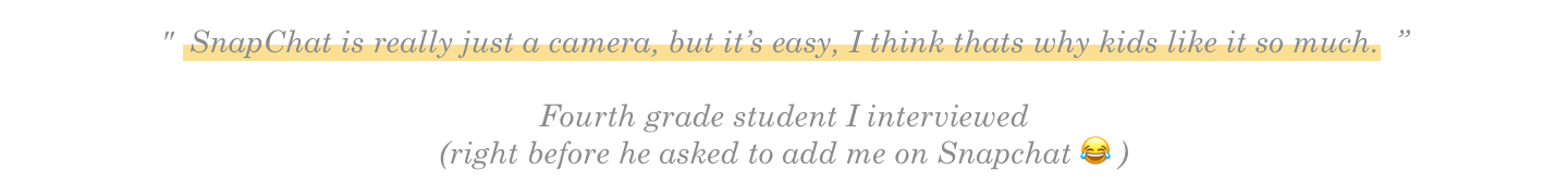 Student quote